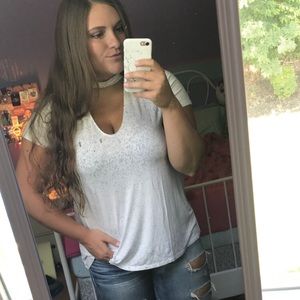 American Eagle Choker Top